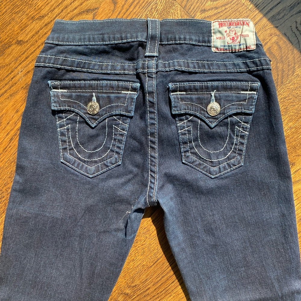 True Religion Dark Wash Skinny Jeans
